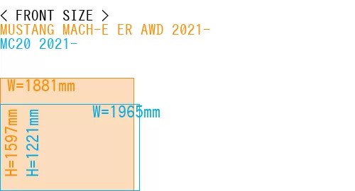 #MUSTANG MACH-E ER AWD 2021- + MC20 2021-